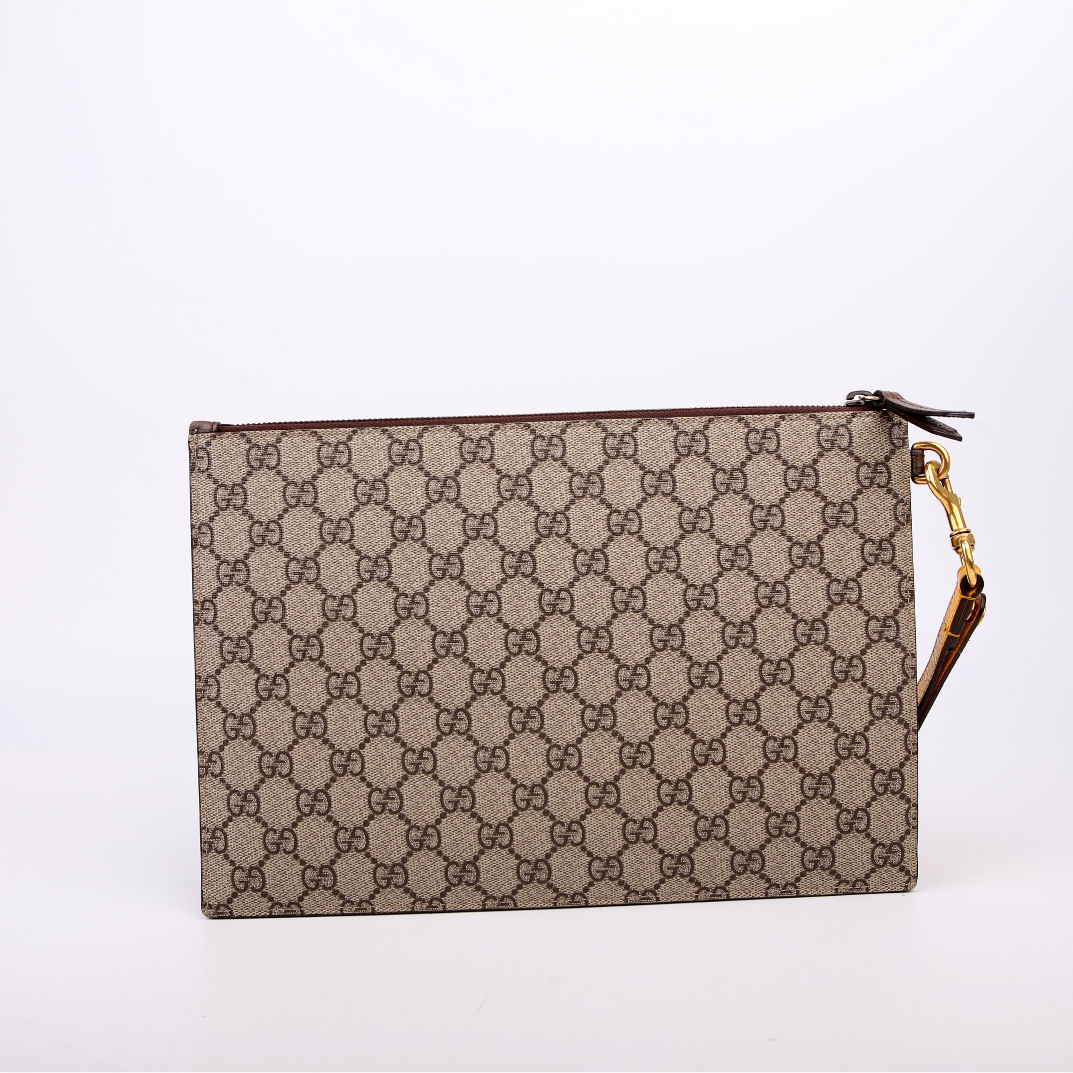 Gucci 473956 Neo Vintage Pouch Brown