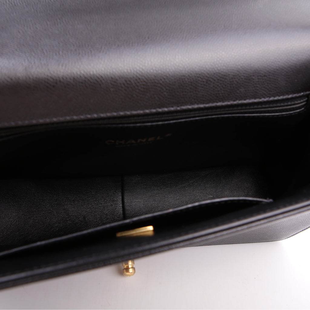 Chanel Boy Flap Large Caviar RFID Black