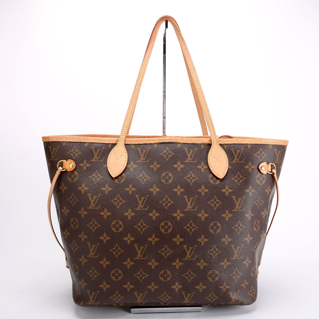 Louis Vuitton Neverfull With Wallet MM Monogram