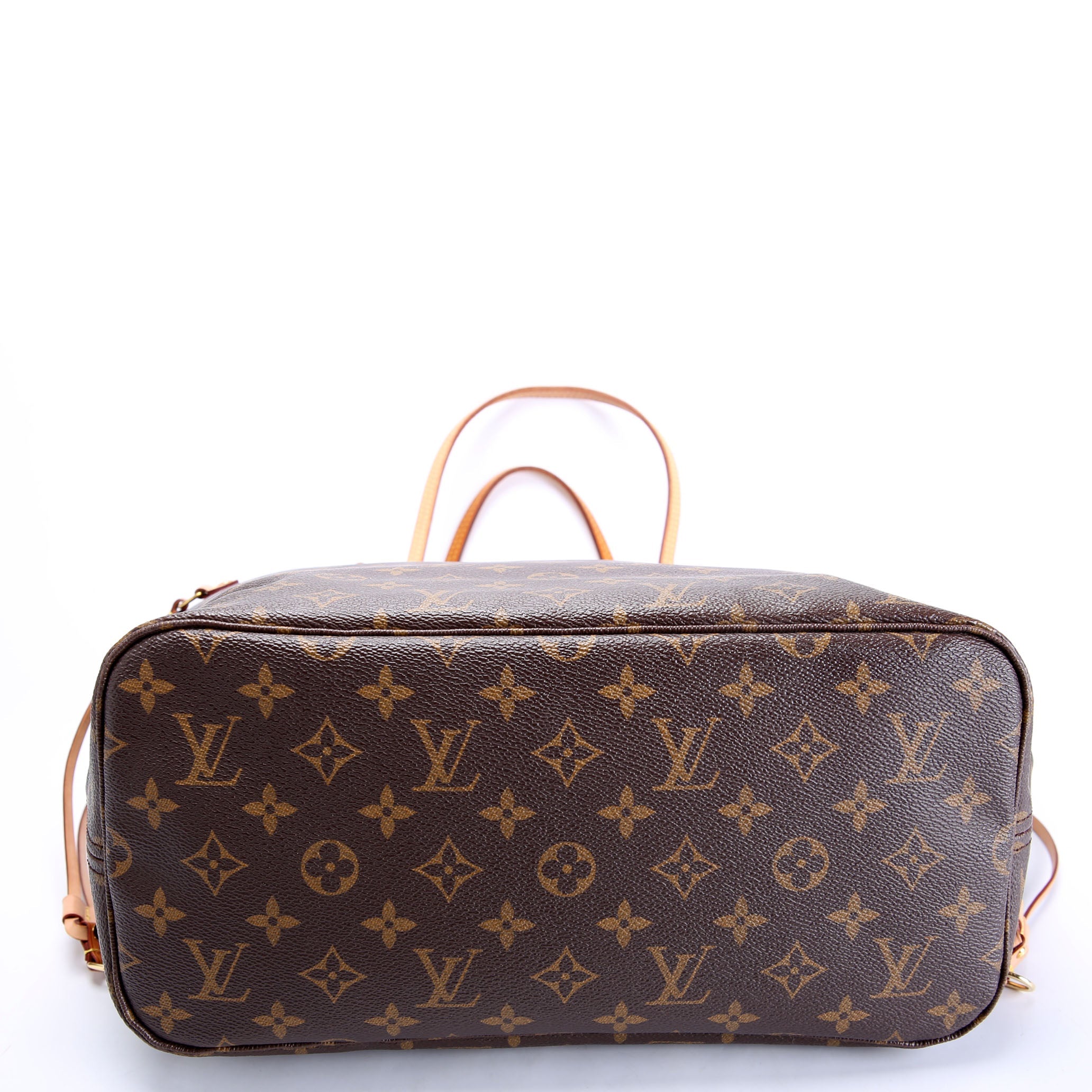 Louis Vuitton Neverfull With Wallet MM Monogram