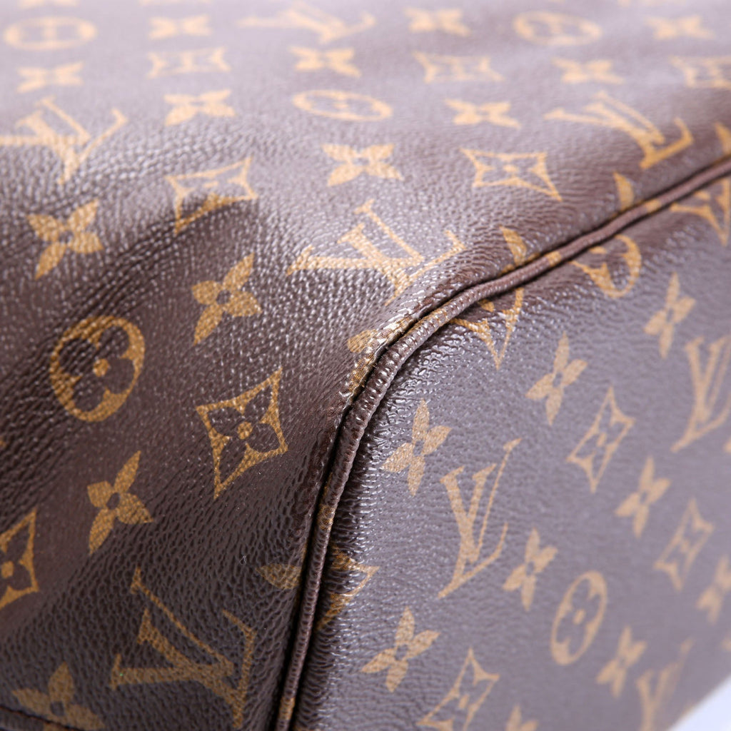 Louis Vuitton Neverfull With Wallet MM Monogram