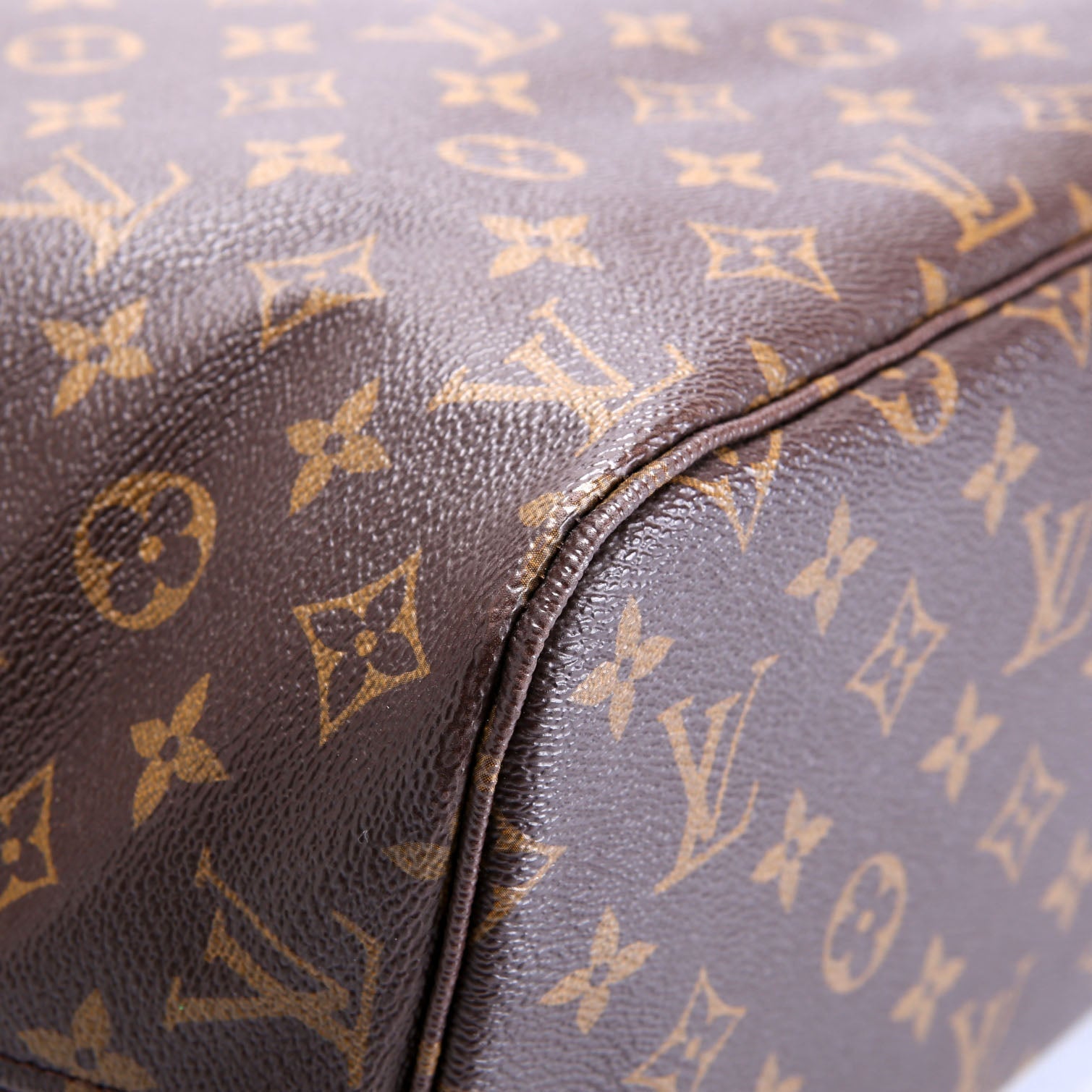 Louis Vuitton Neverfull With Wallet MM Monogram