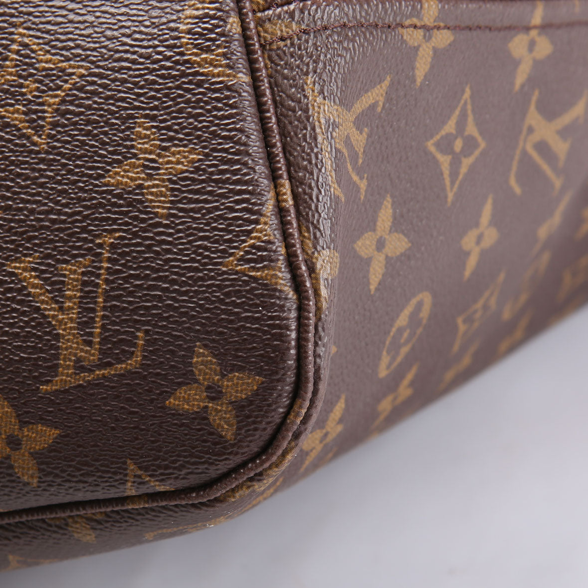 Louis Vuitton Neverfull With Wallet MM Monogram