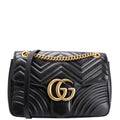 Gucci 443496 Marmont Leather Shoulder Medium