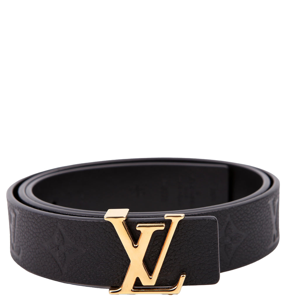 Louis Vuitton LV Iconic 30MM Reversible Empreinte Belt Size 85/34
