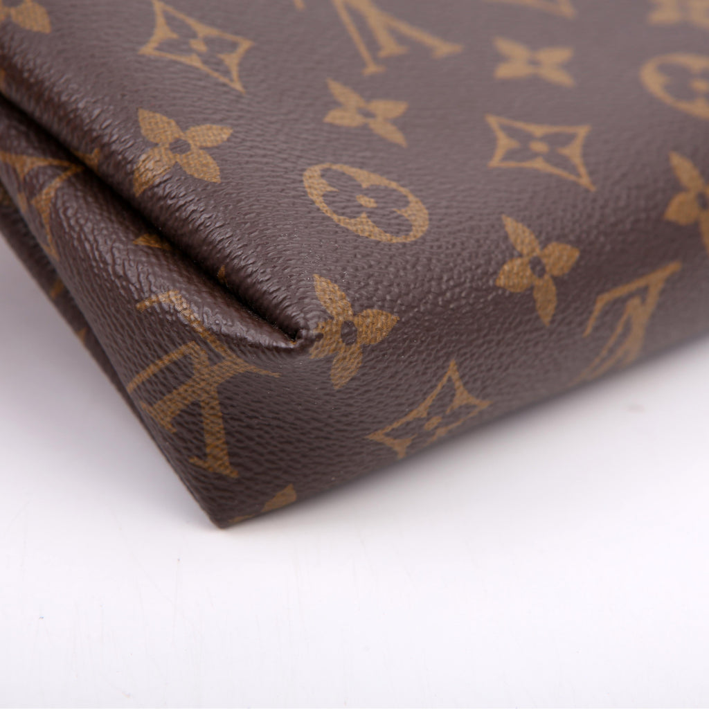Louis Vuitton Pallas Clutch Monogram Red