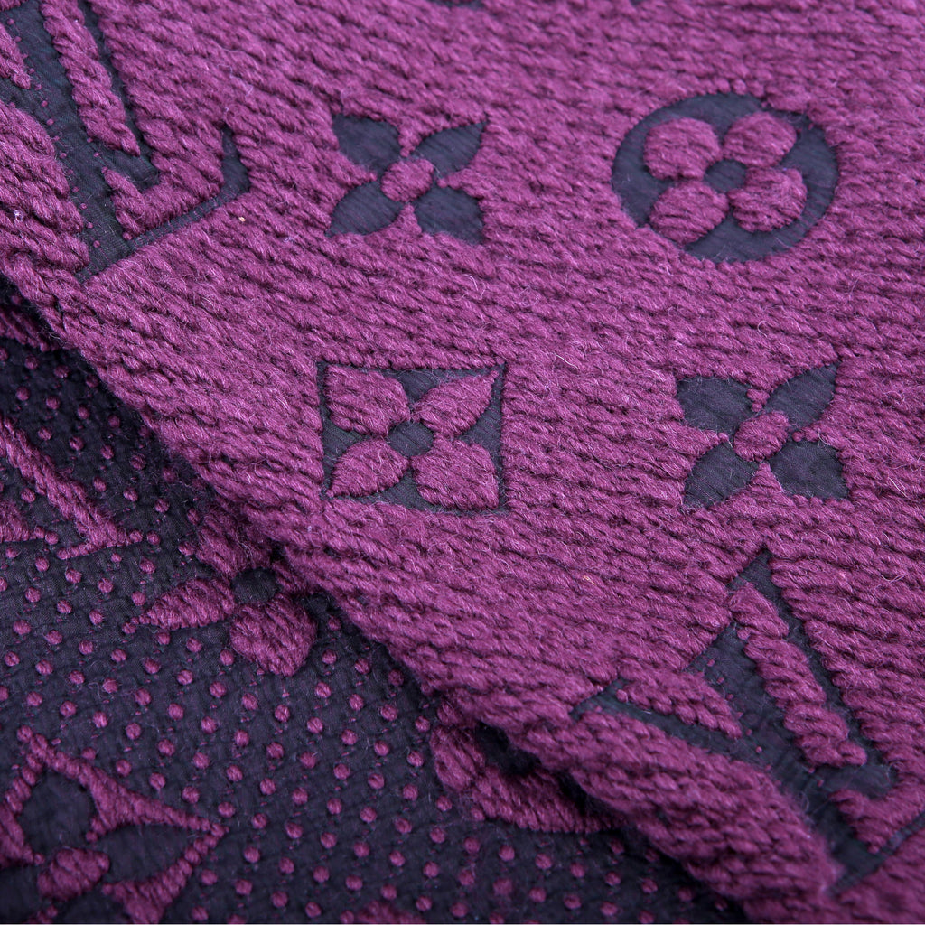 Louis Vuitton Logomania Wool/Silk Scarf