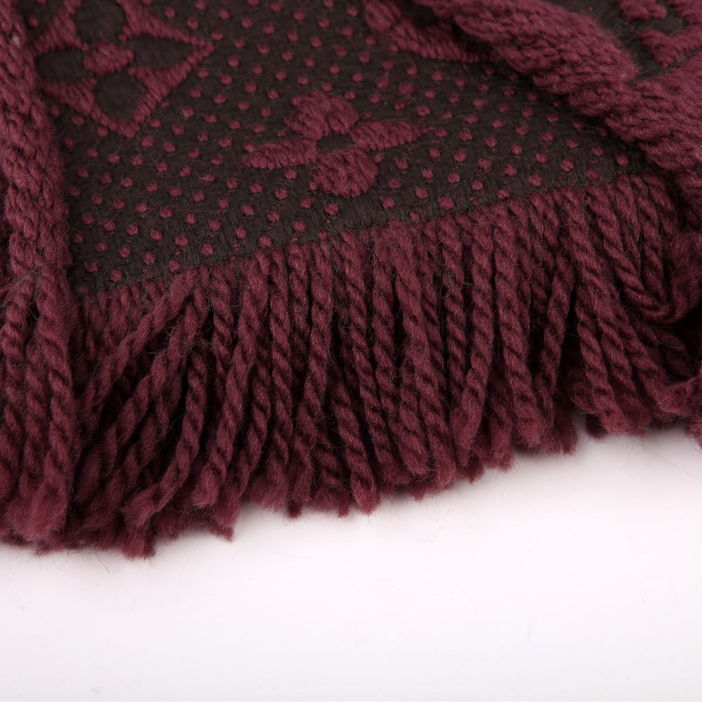 Louis Vuitton Logomania Wool/Silk Scarf