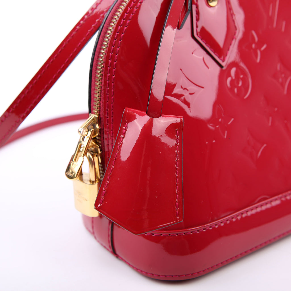 Louis Vuitton Alma BB Vernis Pink