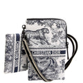 Christian Dior Multifunctional Pouch Toile De Jouy Black/White