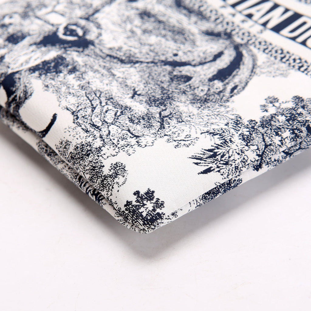 Christian Dior Multifunctional Pouch Toile De Jouy Black/White