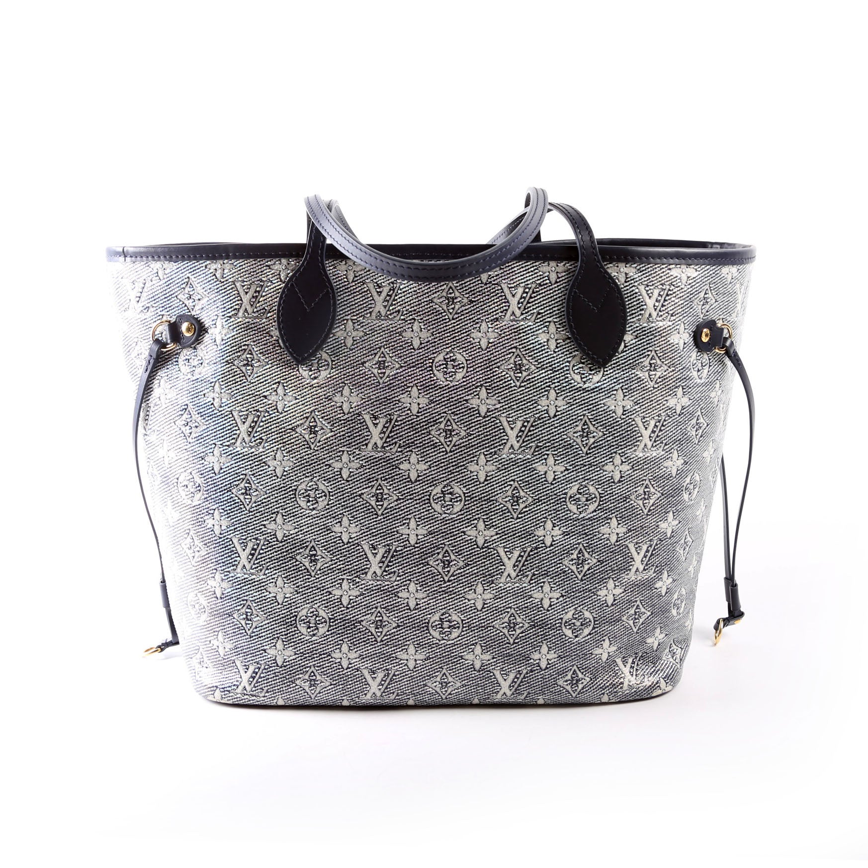 Louis Vuitton Neverfull With Wallet MM Monoglam