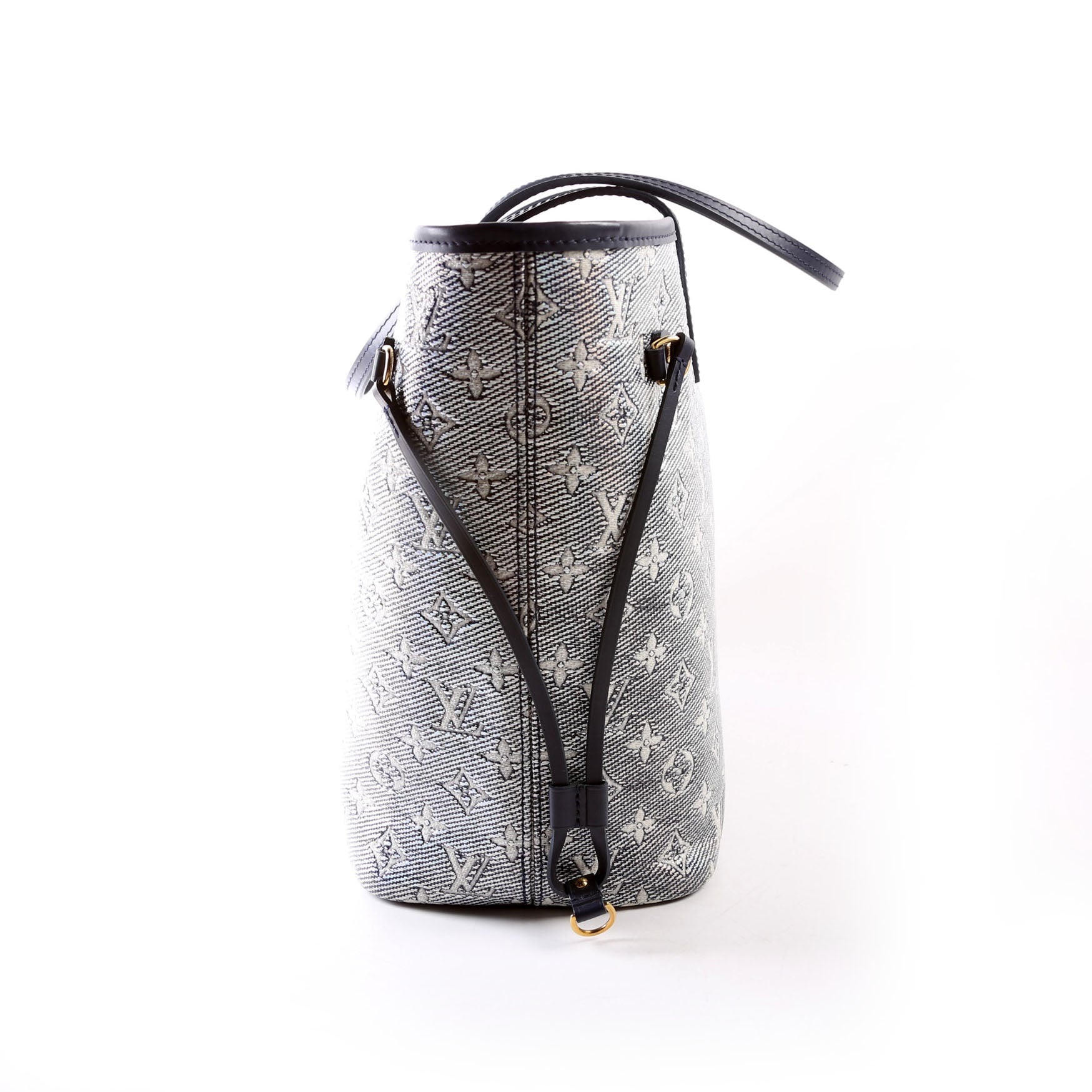Louis Vuitton Neverfull With Wallet MM Monoglam