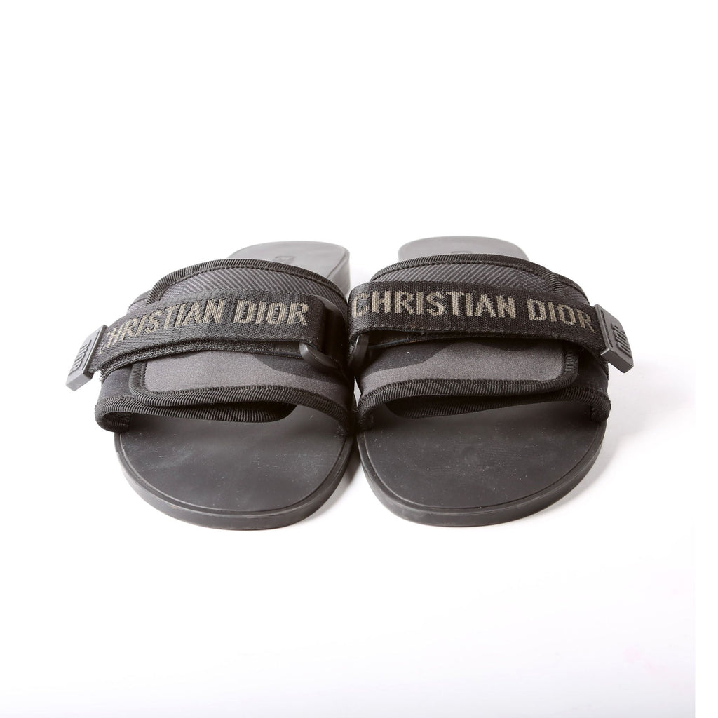 Christian Dior Diorevolution Slides Size 41 Black