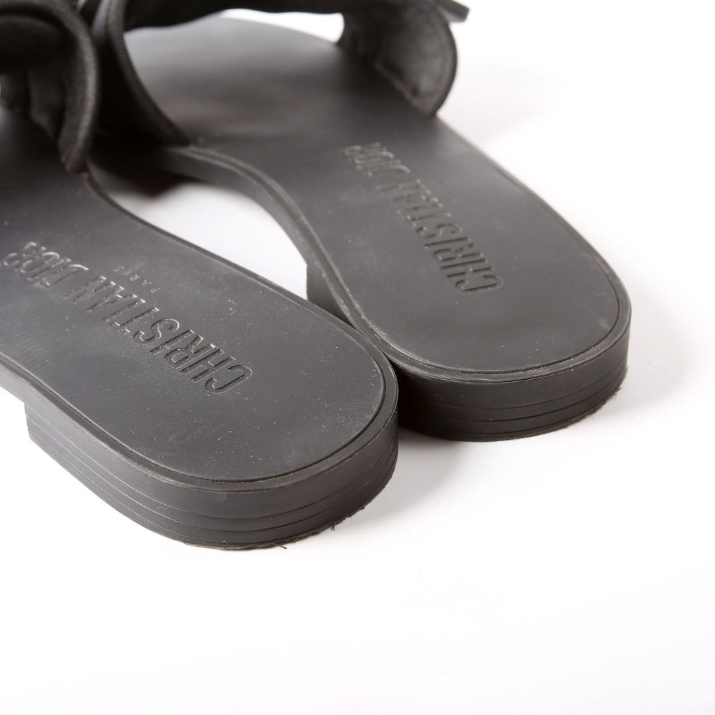 Christian Dior Diorevolution Slides Size 41 Black