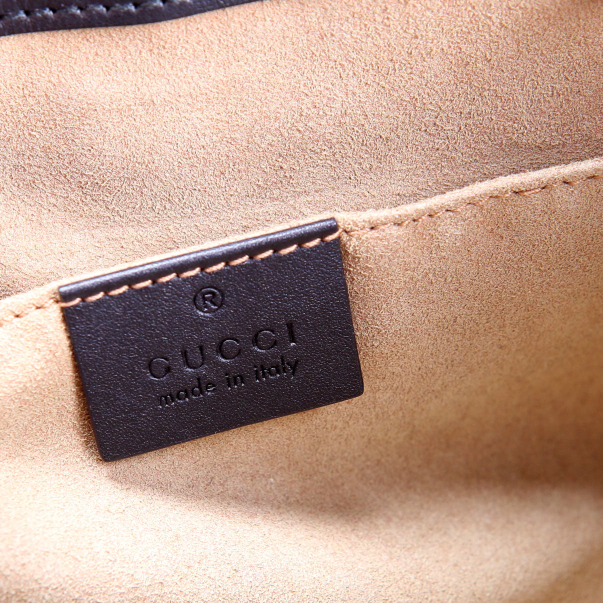 Gucci 498156 Padlock GG Small Tote Beige/Black