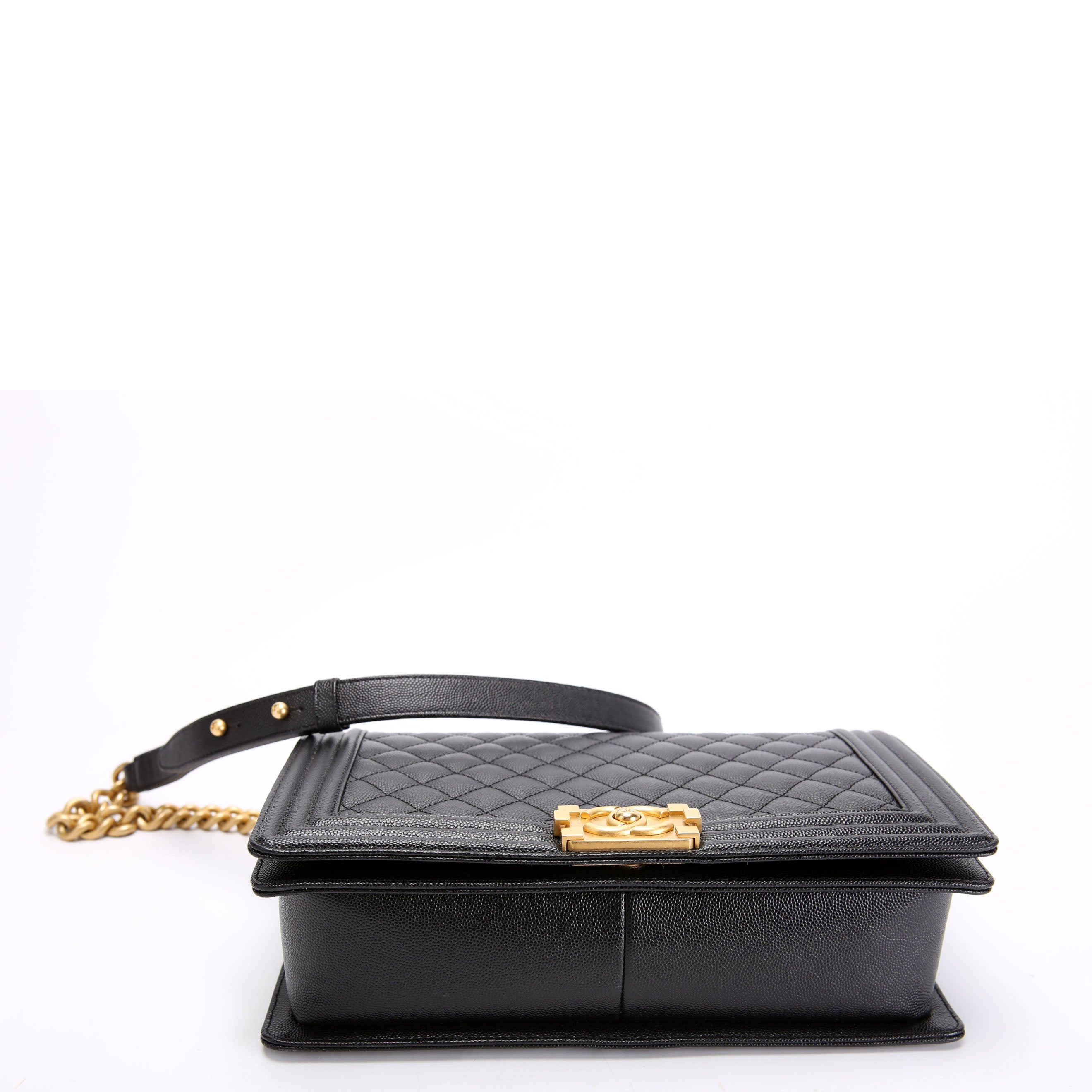 Chanel Boy Flap Large Caviar RFID Black