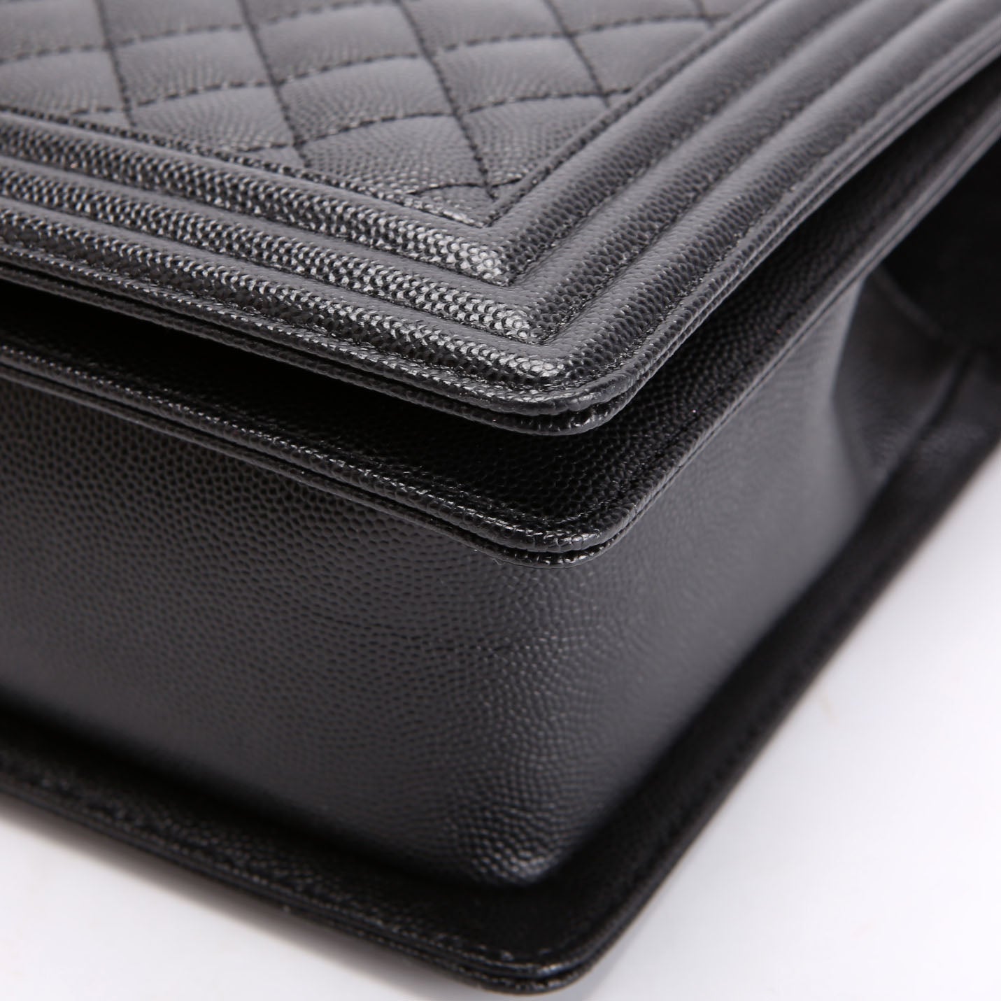Chanel Boy Flap Large Caviar RFID Black