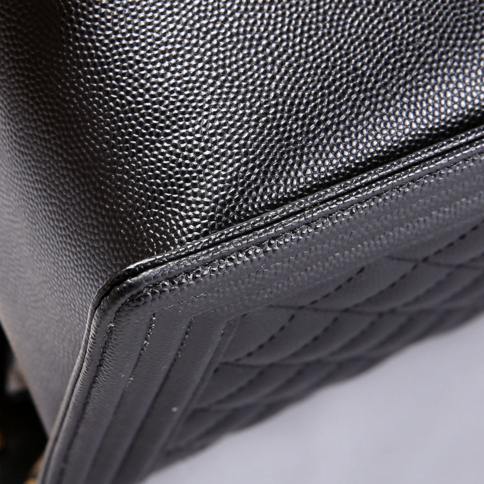 Chanel Boy Flap Large Caviar RFID Black