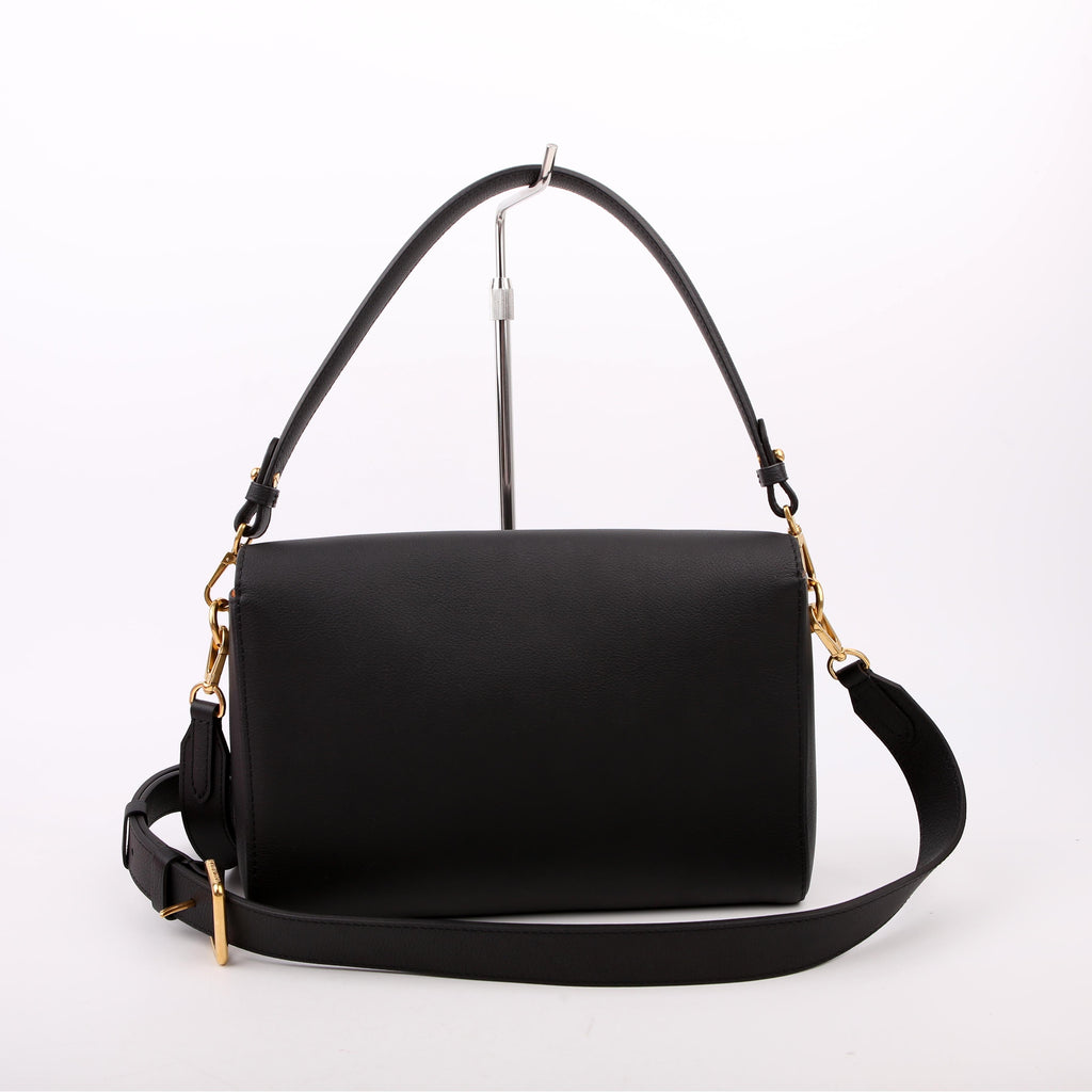 Louis Vuitton Soft Twist Shoulder Calfskin Black