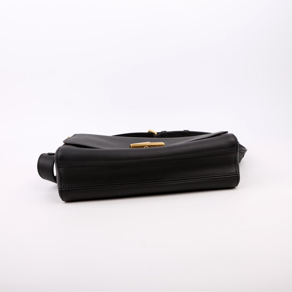 Louis Vuitton Soft Twist Shoulder Calfskin Black