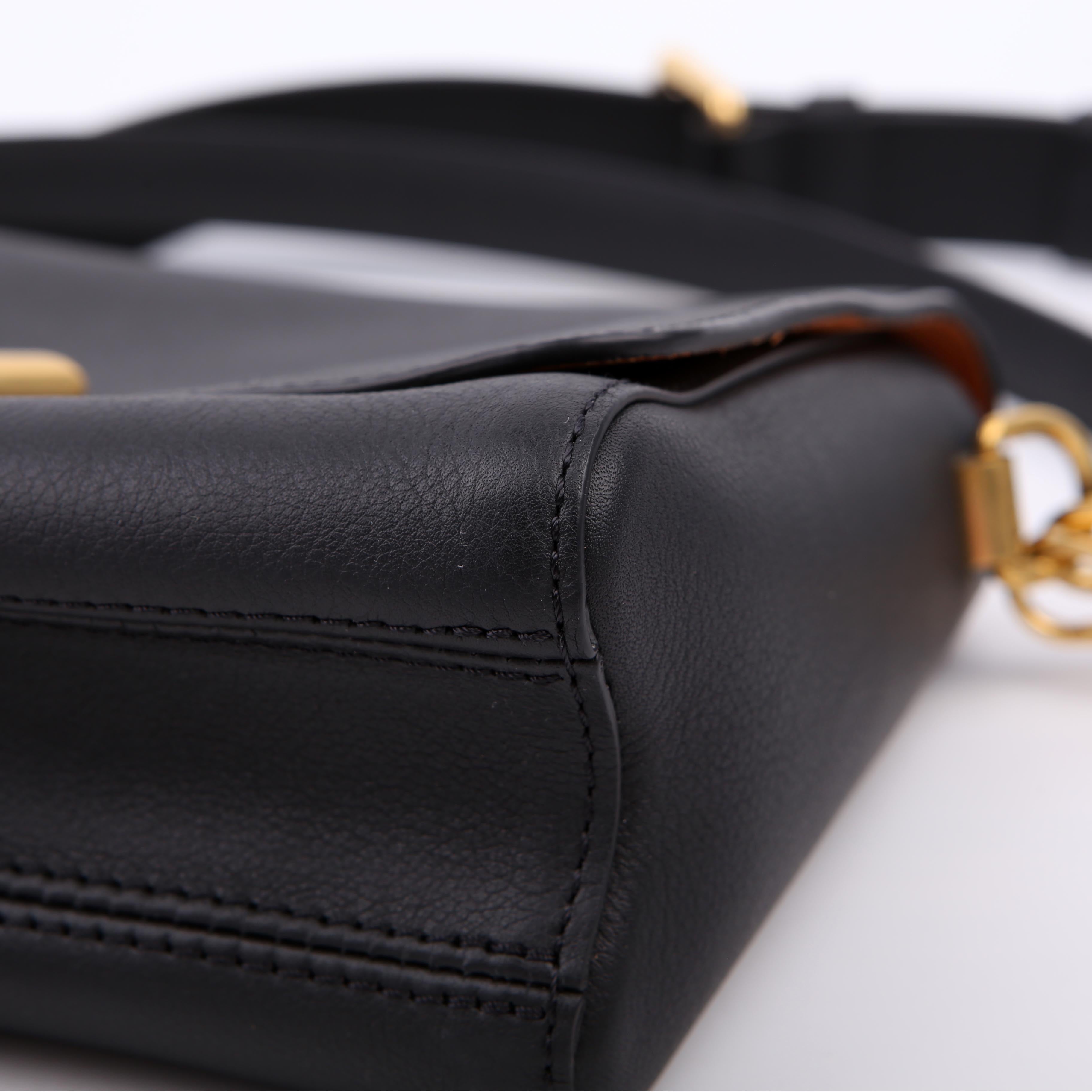 Louis Vuitton Soft Twist Shoulder Calfskin Black