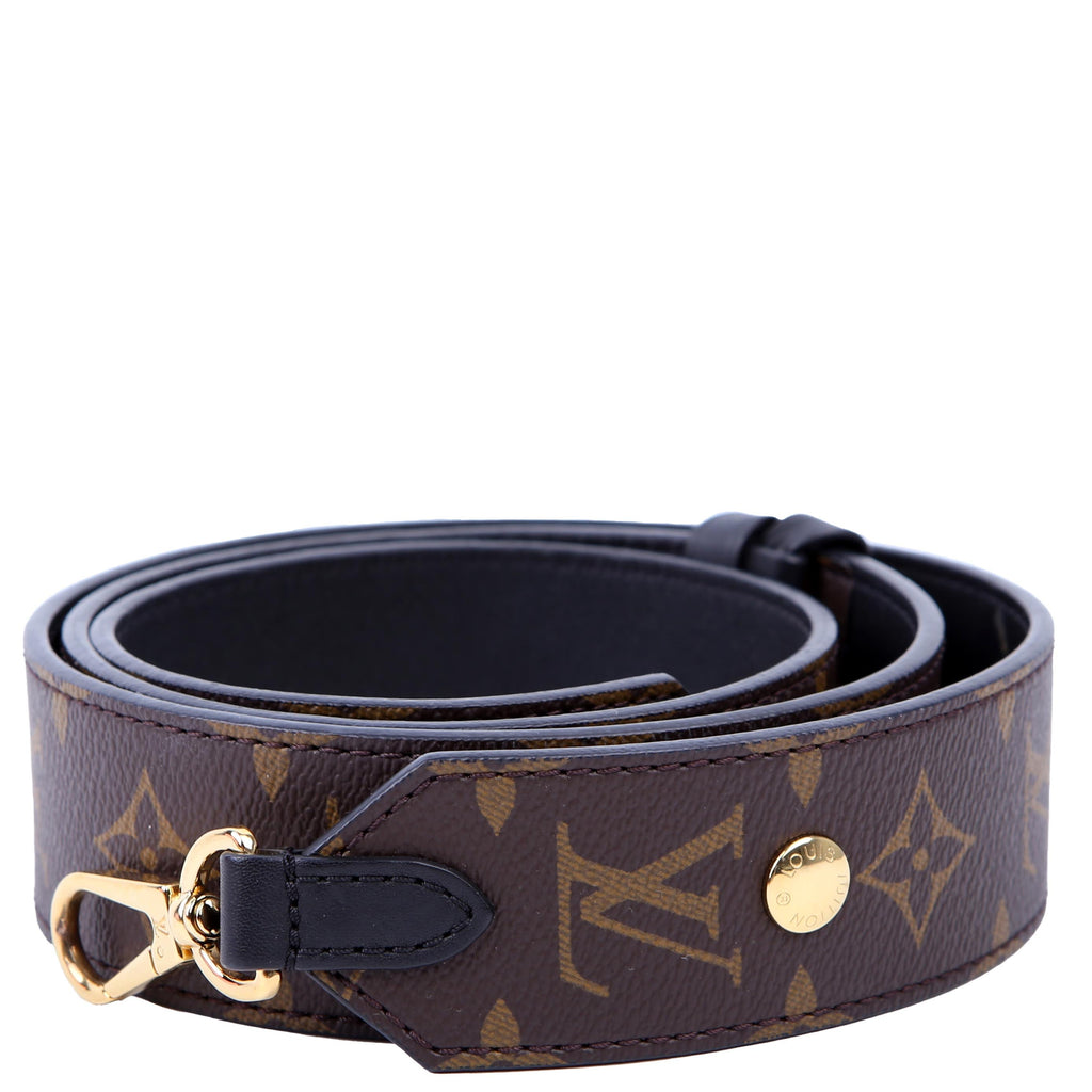 Louis Vuitton Bandouliere Adjustable Monogram Strap Black