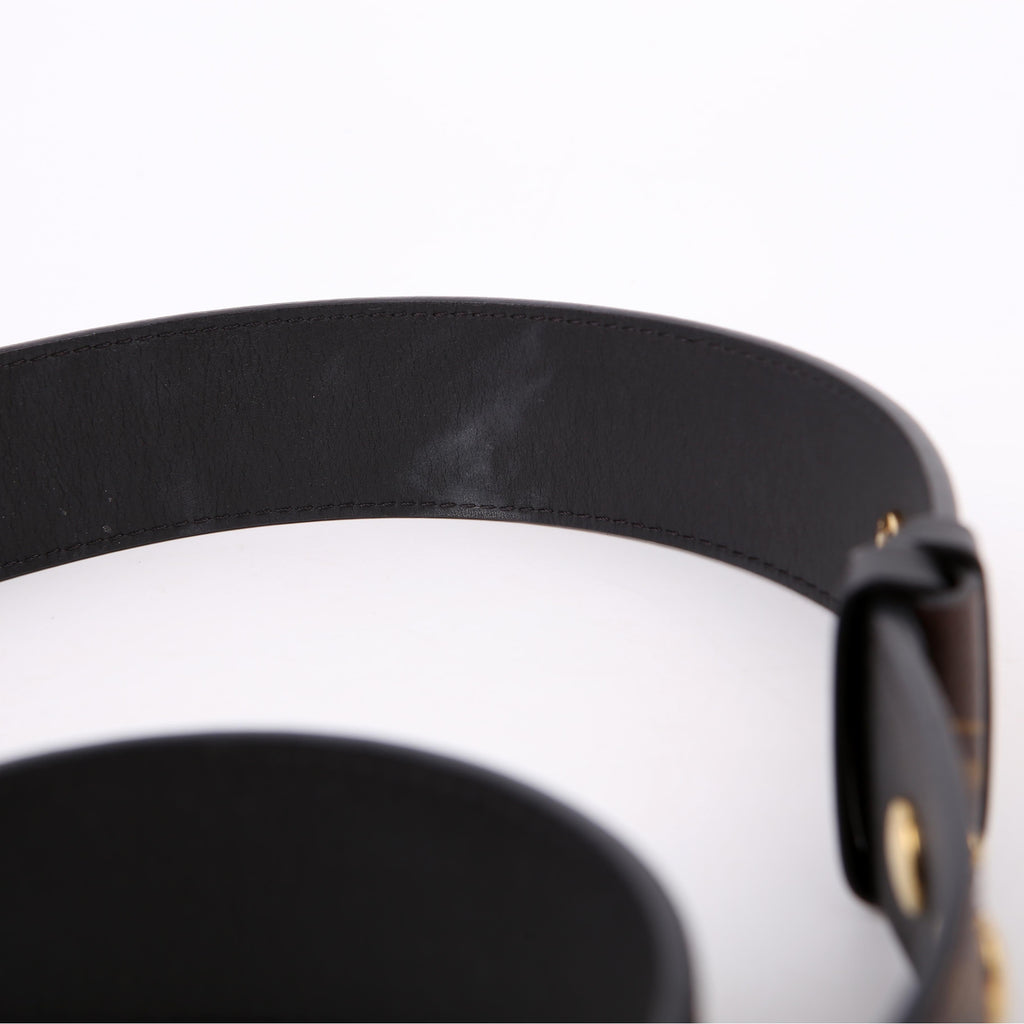Louis Vuitton Bandouliere Adjustable Monogram Strap Black