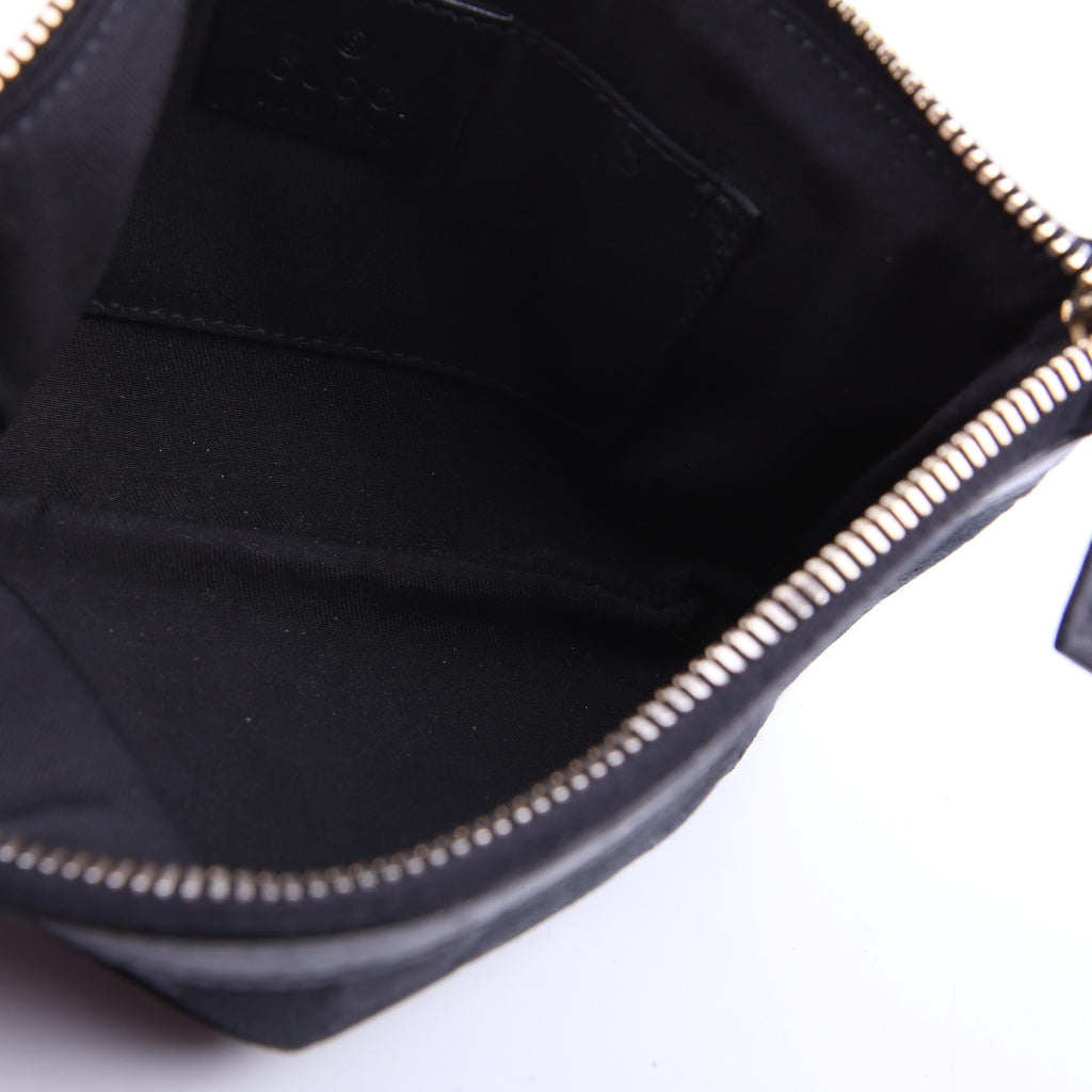 Gucci 191184 Jolicoeur Pouch Canvas Black