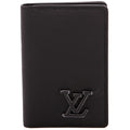 Louis Vuitton Pocket Organizer LV Aerogram Black