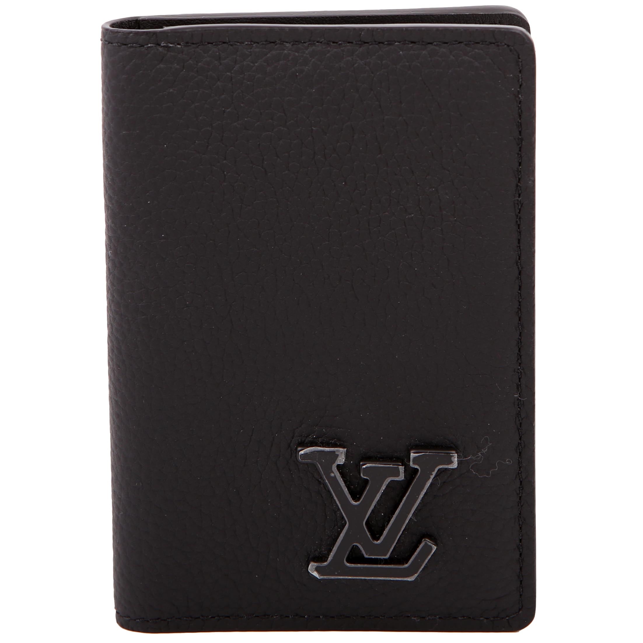 Louis Vuitton Pocket Organizer LV Aerogram Black