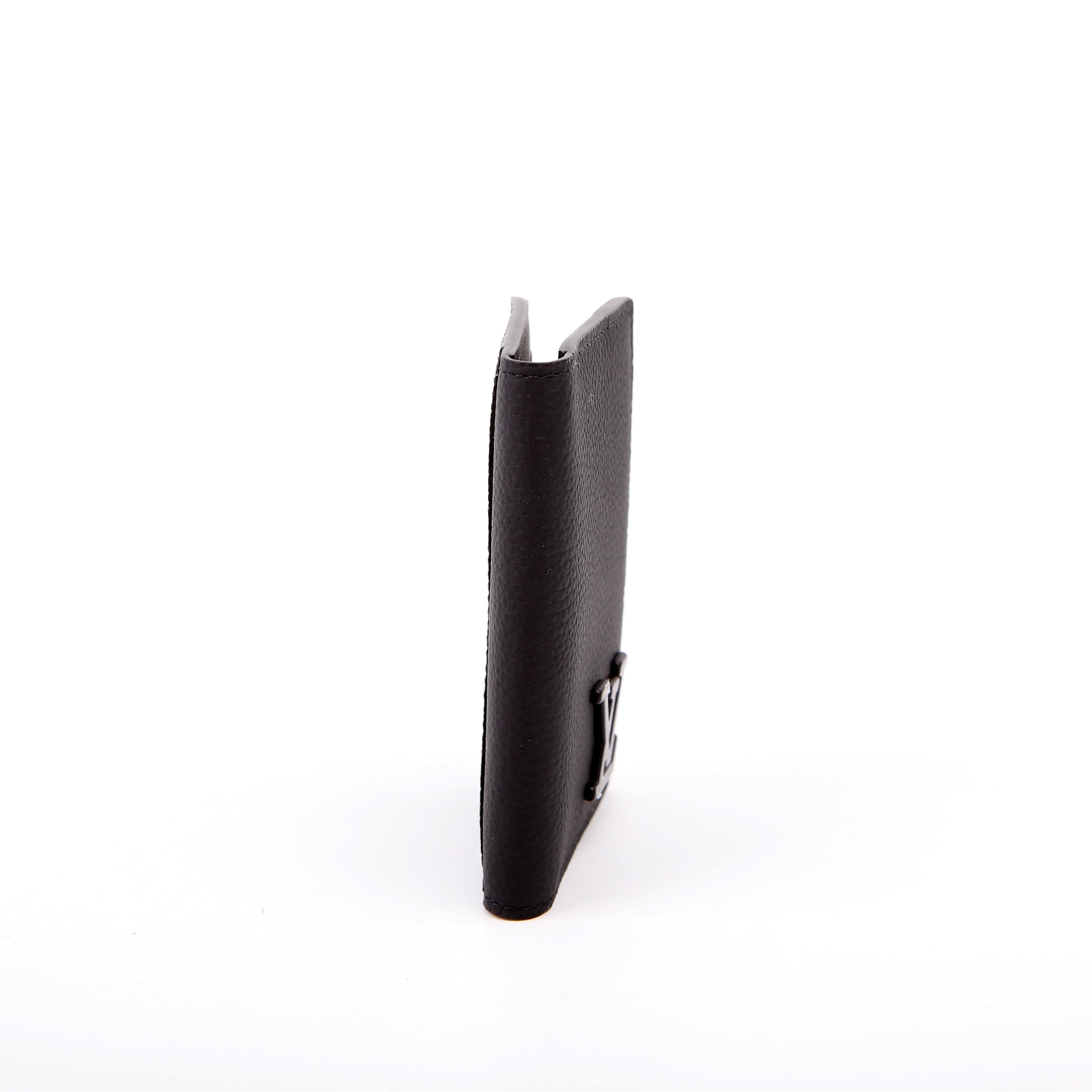 Louis Vuitton Pocket Organizer LV Aerogram Black