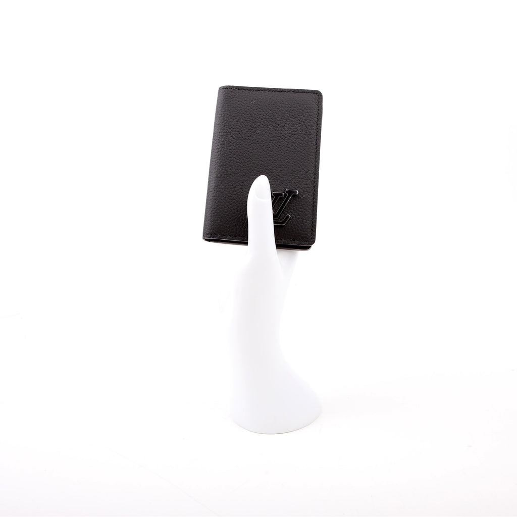 Louis Vuitton Pocket Organizer LV Aerogram Black