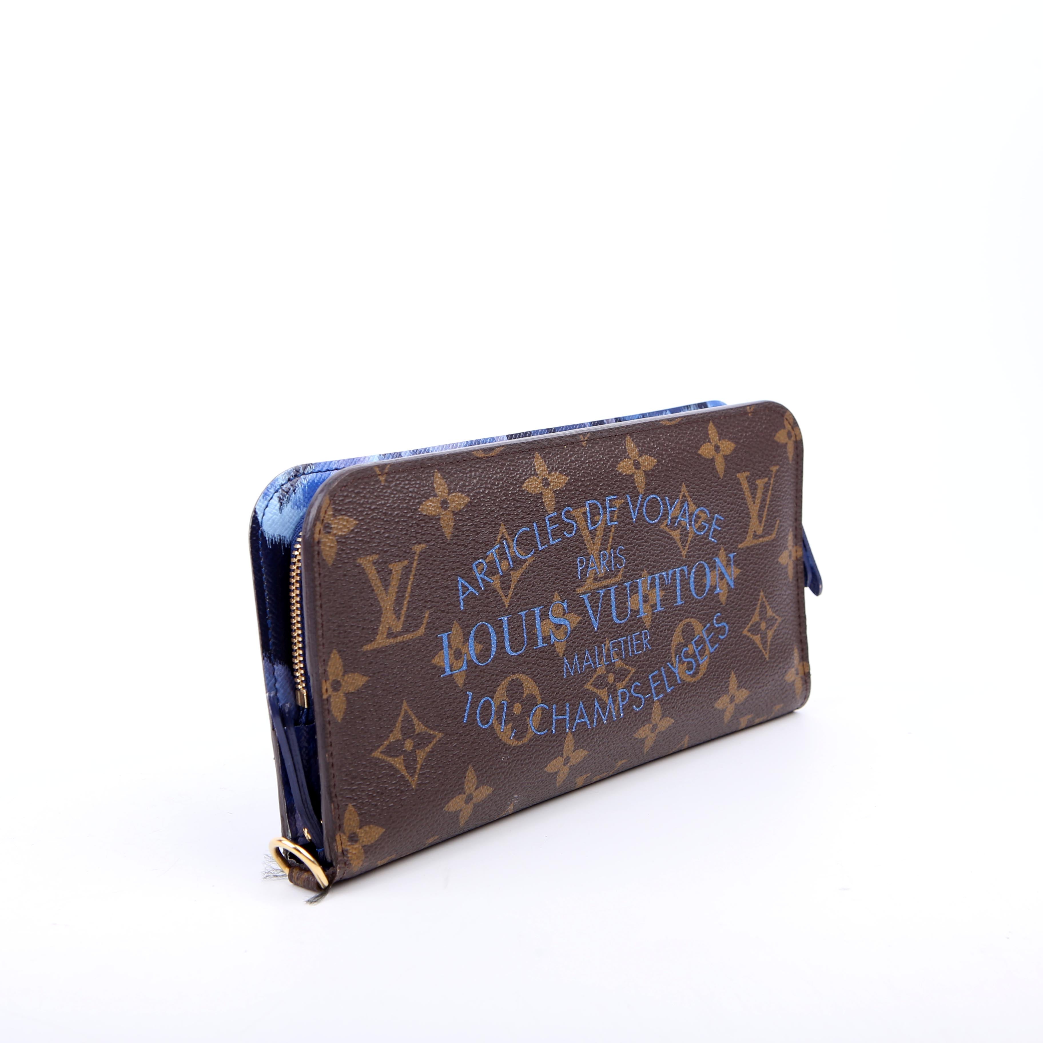 Louis Vuitton Insolite Wallet Ikat Monogram Blue