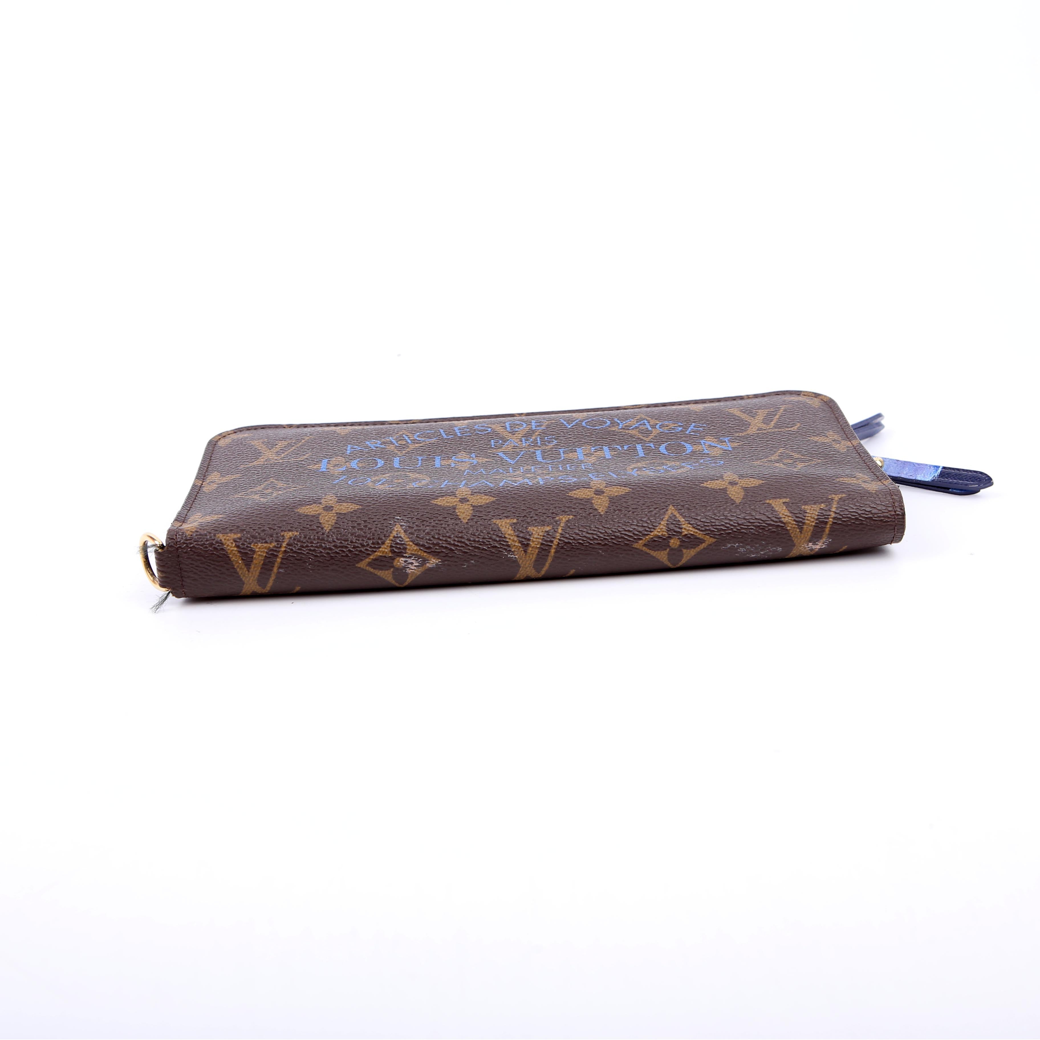 Louis Vuitton Insolite Wallet Ikat Monogram Blue
