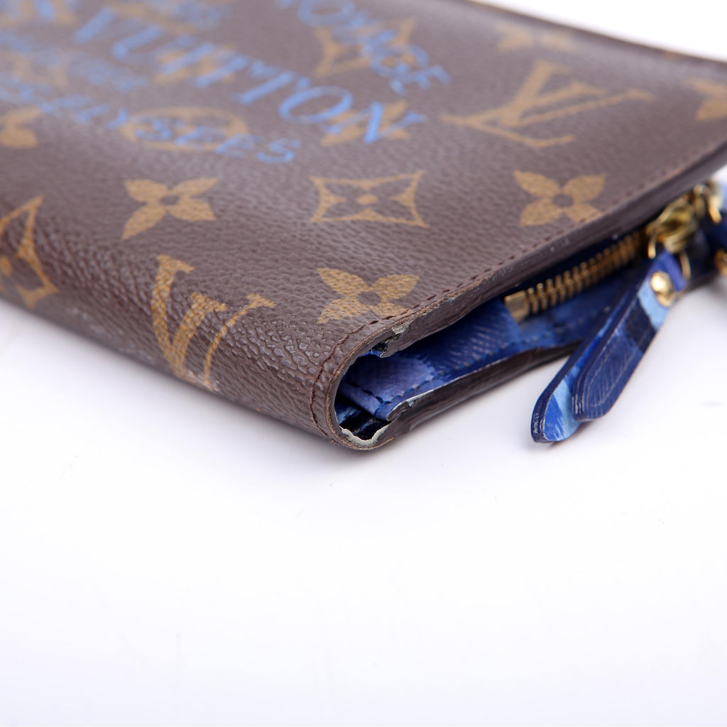 Louis Vuitton Insolite Wallet Ikat Monogram Blue