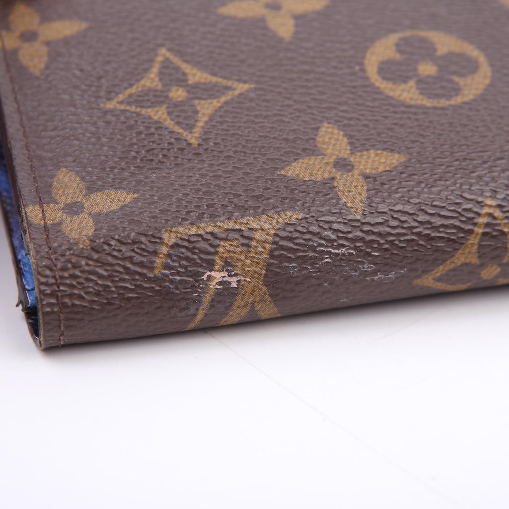 Louis Vuitton Insolite Wallet Ikat Monogram Blue