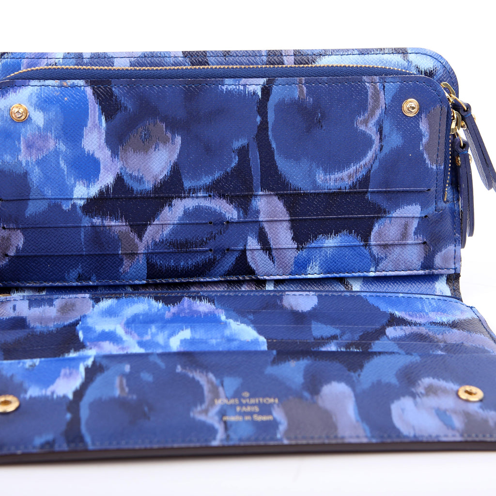 Louis Vuitton Insolite Wallet Ikat Monogram Blue