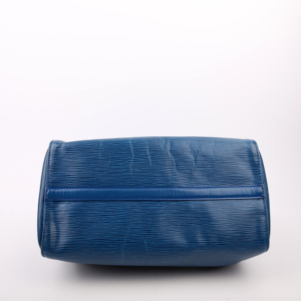 Louis Vuitton Speedy 35 Epi Blue