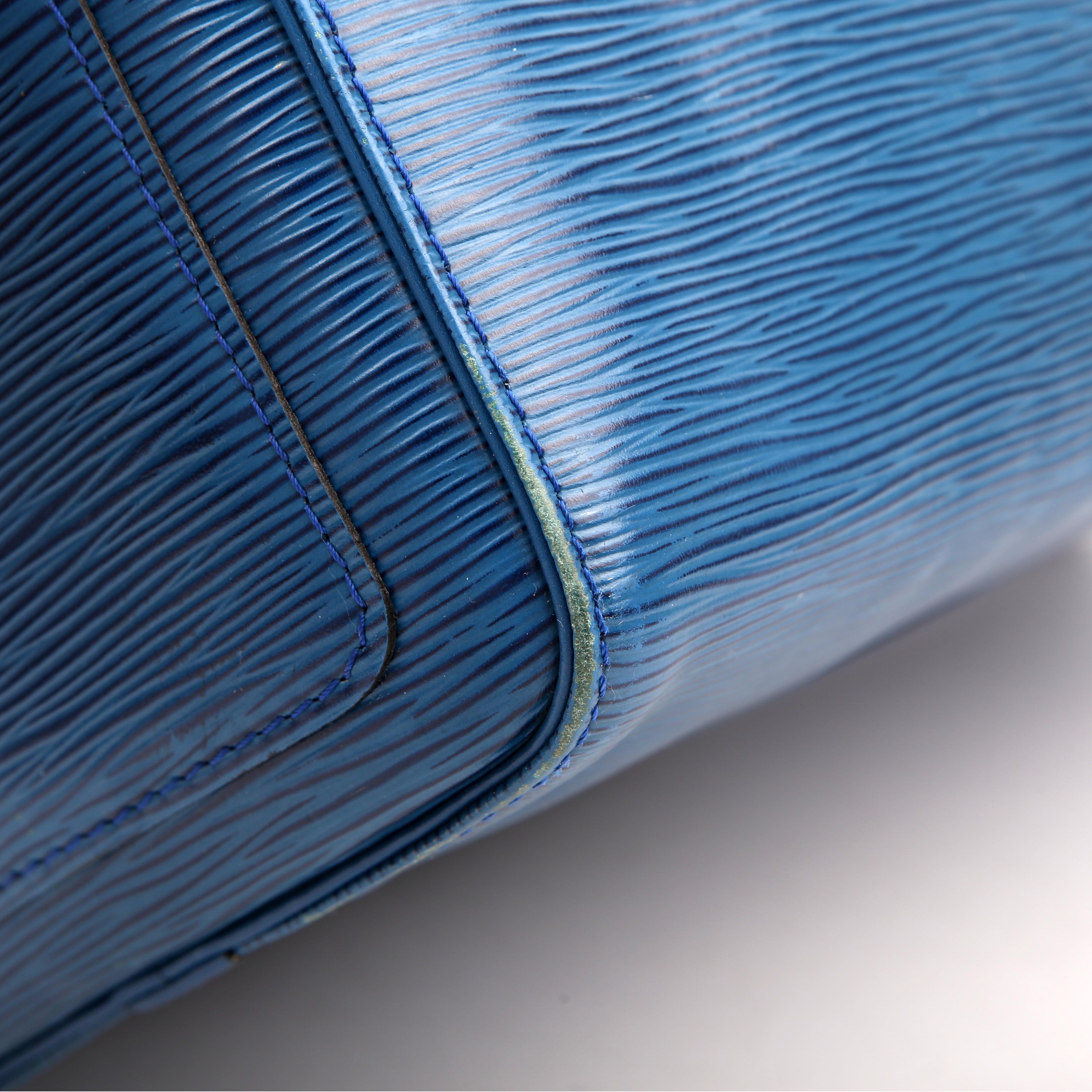 Louis Vuitton Speedy 35 Epi Blue