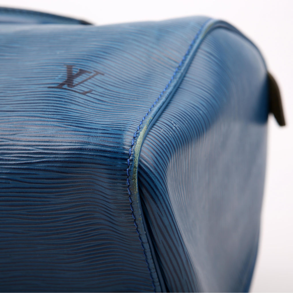 Louis Vuitton Speedy 35 Epi Blue
