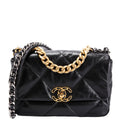 Chanel Quilted Goatskin 19 Medium Flap 30M