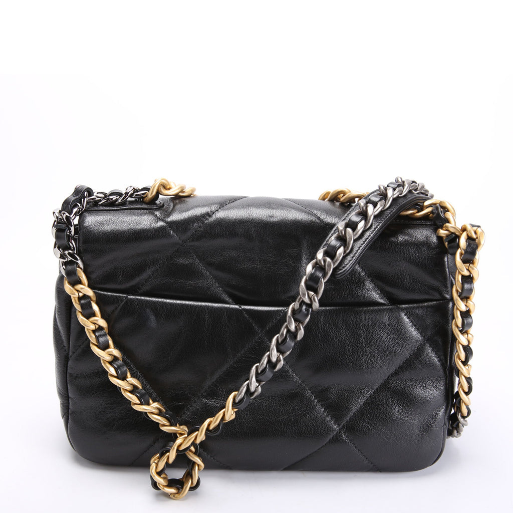 Chanel Quilted Goatskin 19 Medium Flap 30M