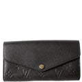 Louis Vuitton Sarah Wallet Empreinte Black