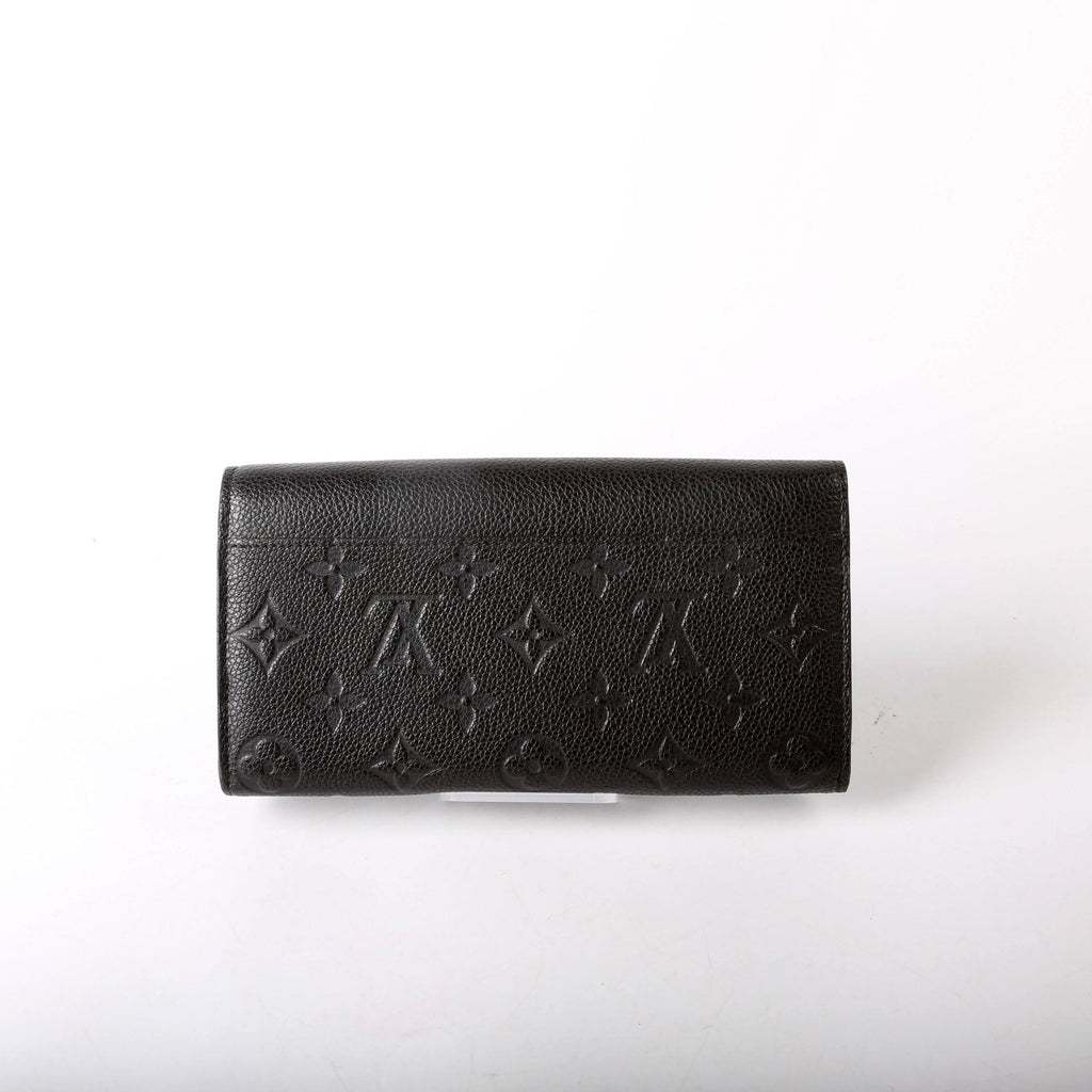 Louis Vuitton Sarah Wallet Empreinte Black