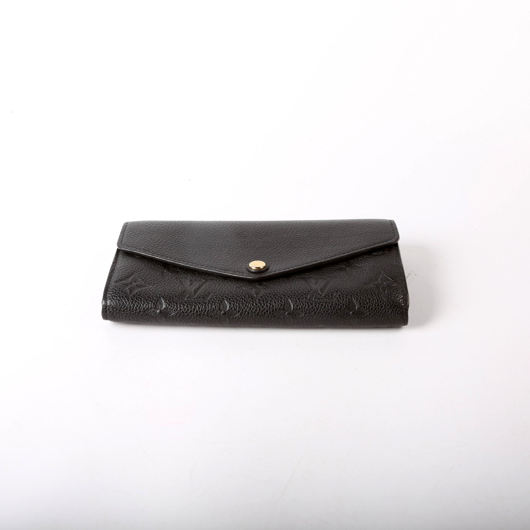 Louis Vuitton Sarah Wallet Empreinte Black