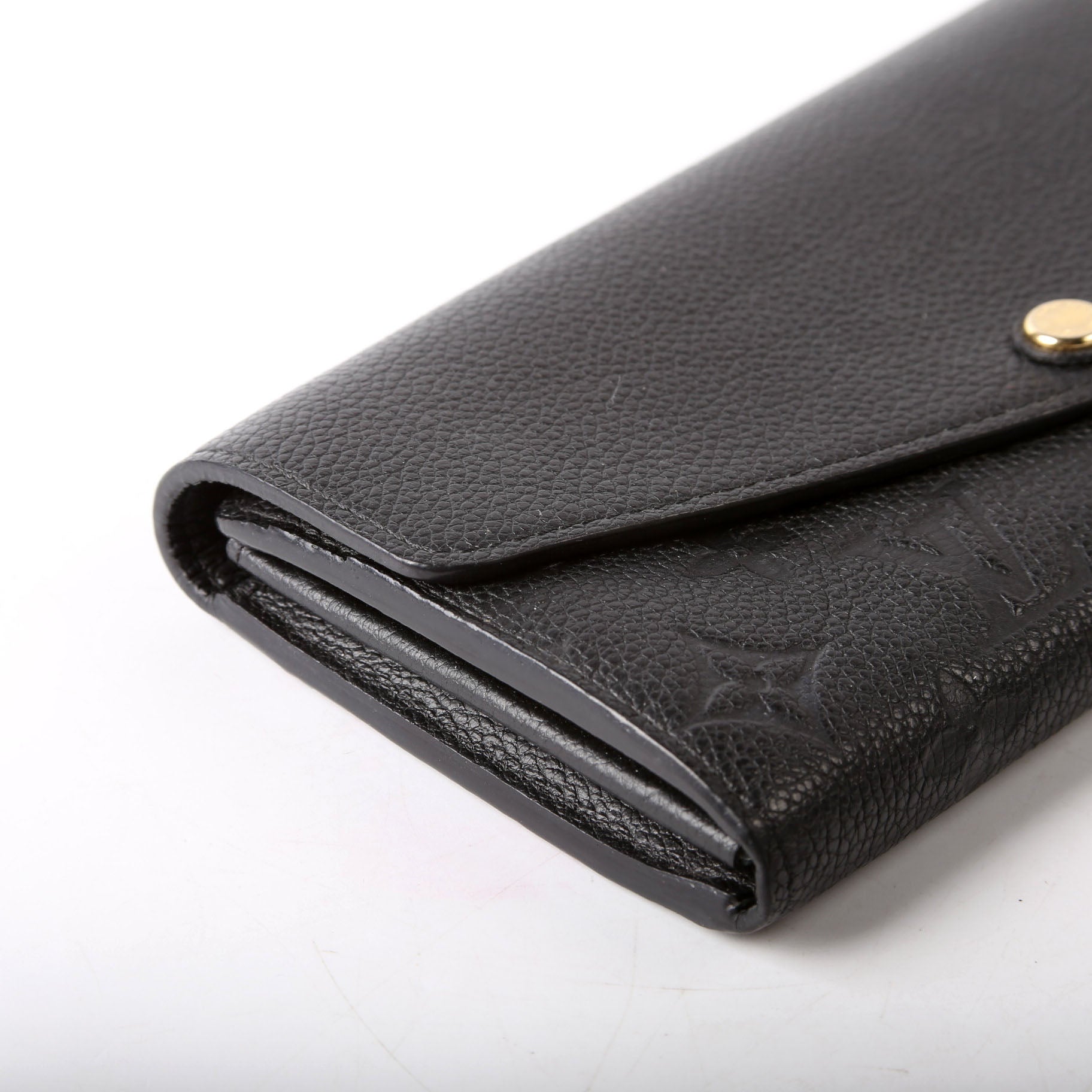 Louis Vuitton Sarah Wallet Empreinte Black