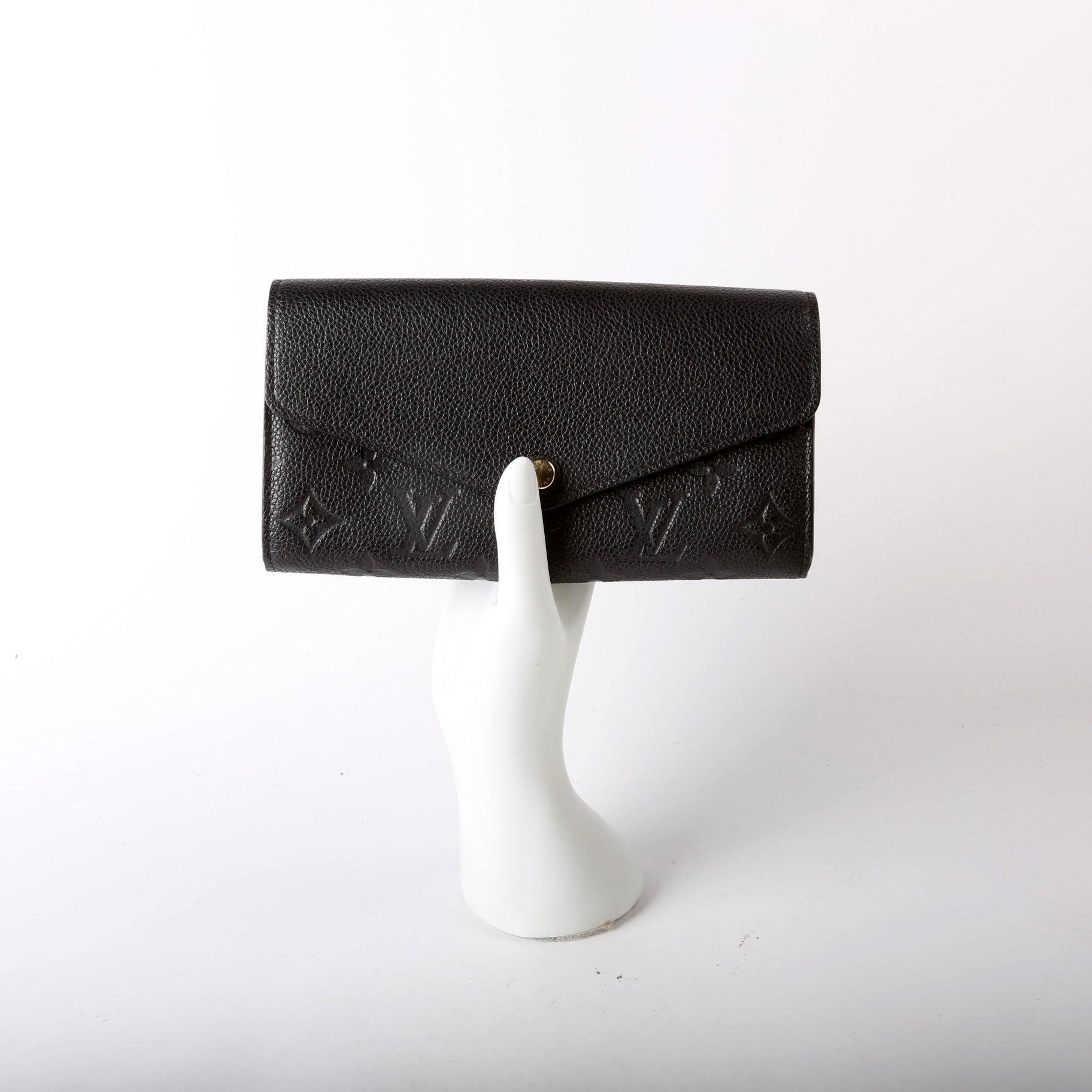 Louis Vuitton Sarah Wallet Empreinte Black