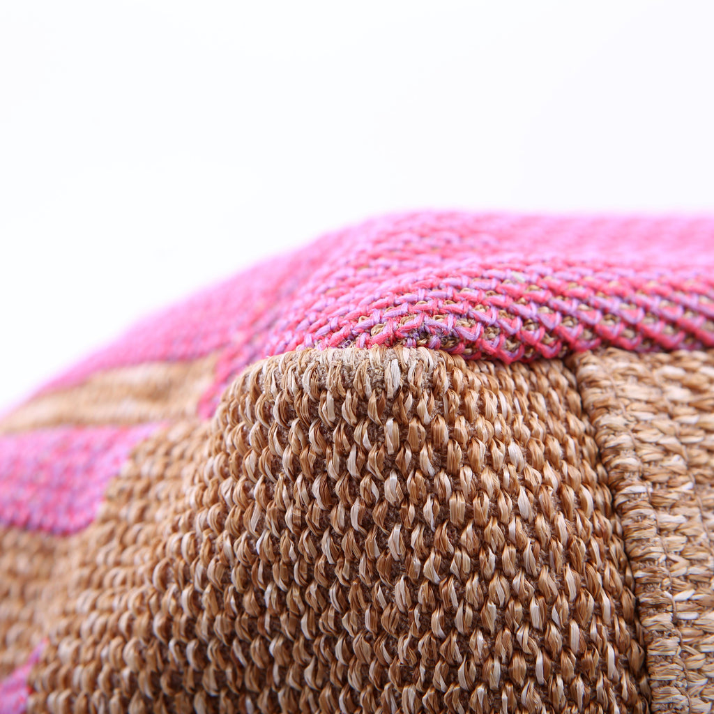 Chanel Shopping Bag Large Mixed Fibers Pink