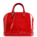 Louis Vuitton Alma PM Vernis Red